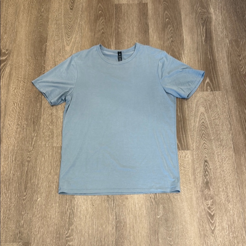 Men's Light Blue Lululemon T-Shirt